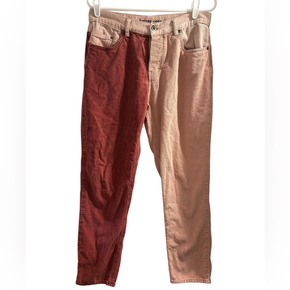 Barney Cools Pink Corduroy Pants Mens size 32